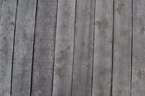 Background of vertical gray boards. Stock Photos