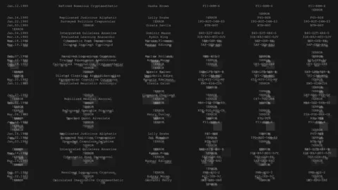 Background with vertical running lines and scanning lines. Stock Footage 320101554