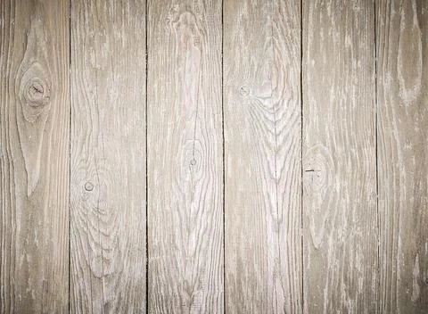 Background of vertical texture pine planks in light beige color Stock Photos