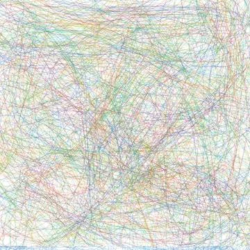 Background with very chaosed thick lines Stock Illustration