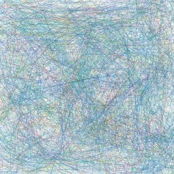 Background with very chaosed thick lines Иллюстрация