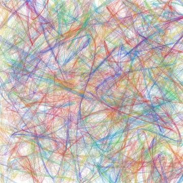 Background with very chaosed thick lines Stock Illustration