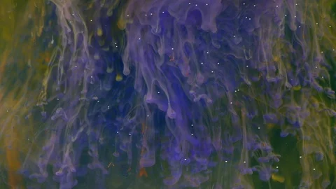Background video of colored inks in water 4 Stock Footage 89406624