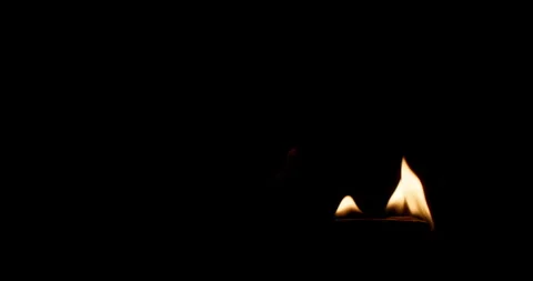Background video of the flames of the fire. Stock Footage 246712883