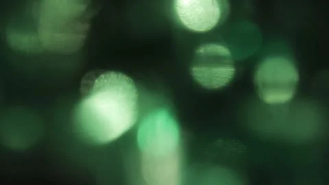 Background video with green and white bokeh lights overlay Vídeos de archivo 318061697