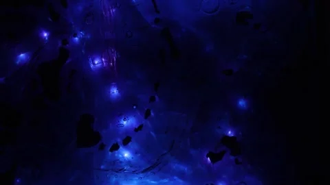Background for video ice glows or universe Stock Footage 288014785