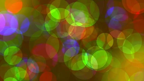 Background video material where colorful circles appear Stock Footage 166329192