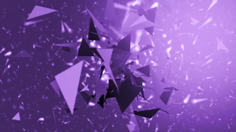 Background violet with polygons. Stock-Footage 62414825