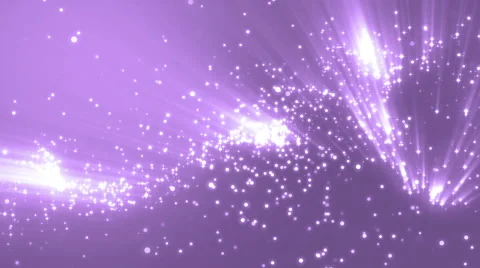 Background violet with rays in space. Video stock 64981242