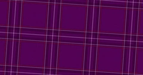 Background in violet tones on the theme of fabric with a Scottish pattern Stock Footage 149554793