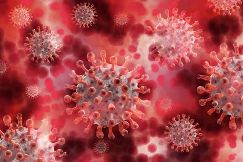 Background of virus Stock Illustration