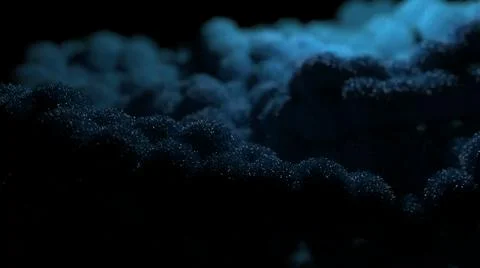 Background with volumetric elements with a fleecy surface Illustrazione stock