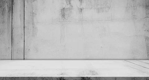 Background wall cement grey studio floor kitchen table platform room gray Foto stock