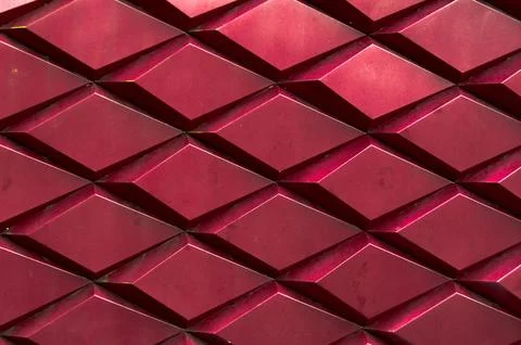 The background wall is maroon Stock-Fotos