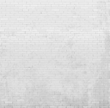 Background wall old white painted brick painted brick Stock Illustration