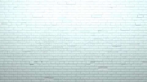 Background wall old white painted brick Stock Photos