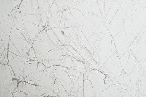 Background wall plastered on the web in an abandoned house Stock Photos
