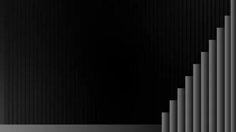 Background of a wall with a series of gray lines Stock Illustration