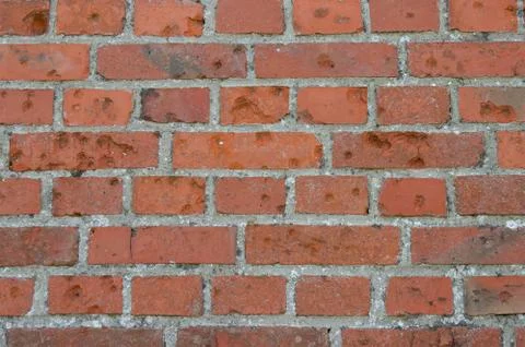 Background of a wall shot by bullets. Stock Photos