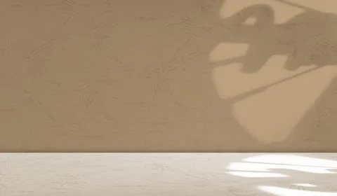 Background Wall Studio Shadow Kitchen Podium Table Product Backdrop Stock Illustration