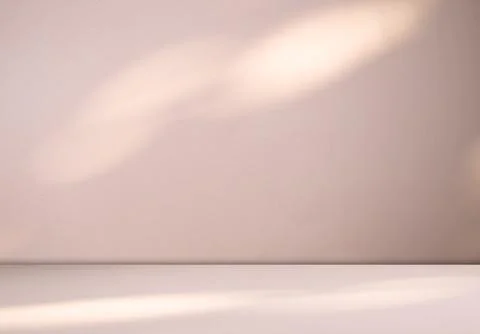 Background Wall Studio Shadow Kitchen Podium Table Product Backdrop Room Foto stock