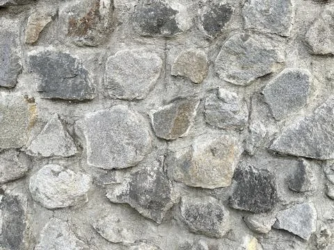 Background of wall texture made from stones Stock Photos