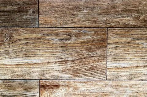 Background wall tile ceramic tile with wood texture brown Stock Photos