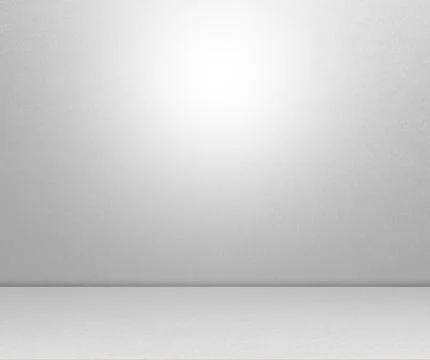 Background Wall White Studio Floor Wall Grey Kitchen Table Platform Room Illustrazione stock