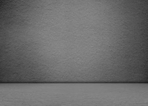 Background Wall White Studio Floor Wall Grey Kitchen Table Platform Room Illustrazione stock