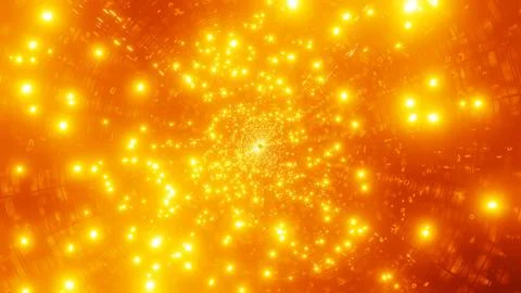BACKGROUND WALLPAPER 3d illustration fire particles galaxy Stock Illustration