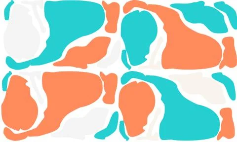 Background wallpaper abstract pattern, colorful elegant cute Stock Illustration