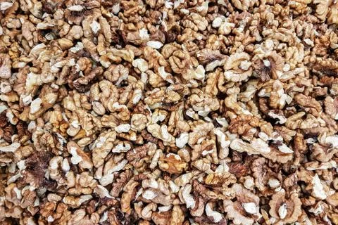 Background of walnuts Stock Photos