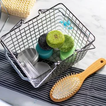 Background wash bathroom solid soap shampoo balm Stock Photos