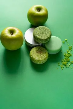 Background wash bathroom solid soap shampoo balm Stock Photos