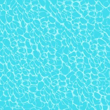 Background, the water is blue like in a pool Illustrazione stock
