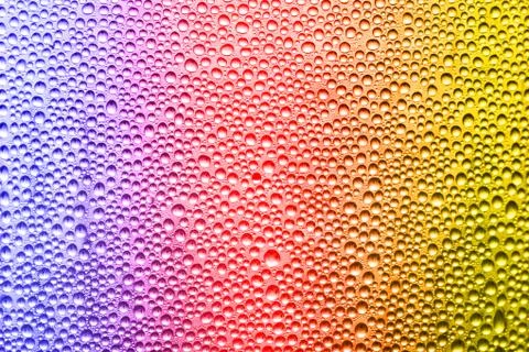 Background of water droplets Stock Photos