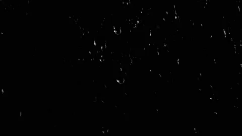 Background with water drops on a black background for overlay Stock Footage 145752204