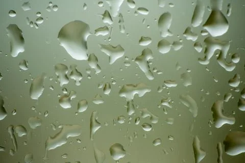 Background of water drops on the window Stock Photos
