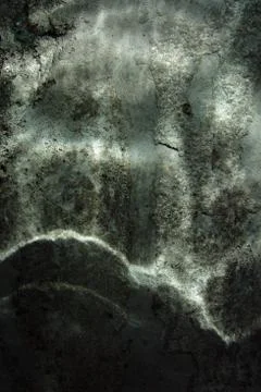 Background of water reflection on old plaster Stock Photos