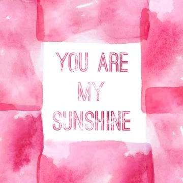 Background with watercolor elements Stock Illustration