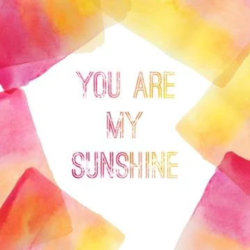 Background with watercolor elements Stock Illustration