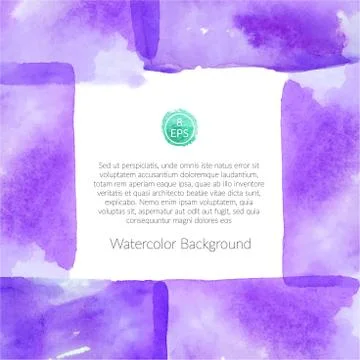 Background with watercolor elements 스톡 일러스트