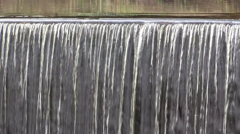 The background of a waterfall Stock Footage 36782714