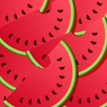 Background from watermelon. Vector illustration Stock Illustration