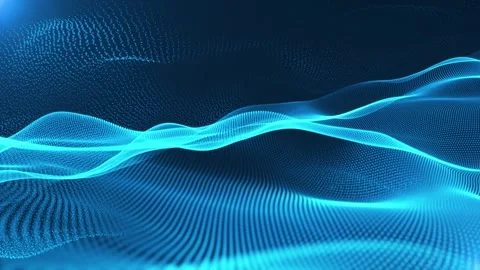 Background wave animation Stock Footage 297699457