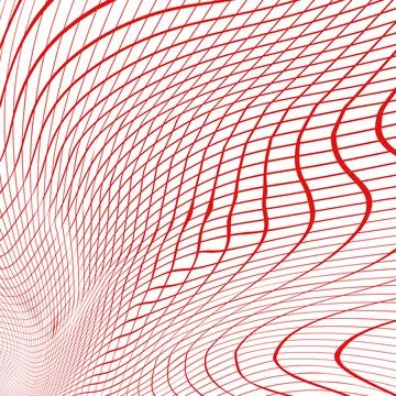 Background Wave Grid 07 01 Illustrazione stock