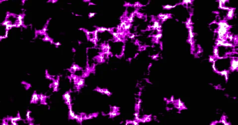 Background Waves Of Cosmic Power Energy Glow Pink Stock Footage 155201508