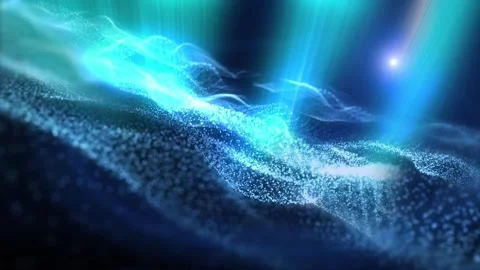 Background of waves Stock Footage 307174683
