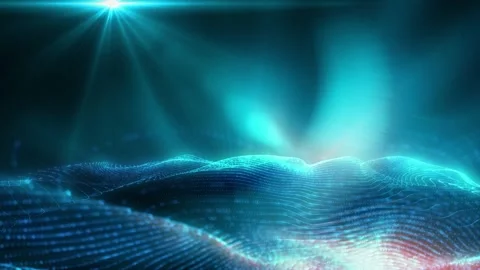 Background of waves Stock Footage 315500554