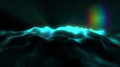 Background of waves Stock Footage 315500889